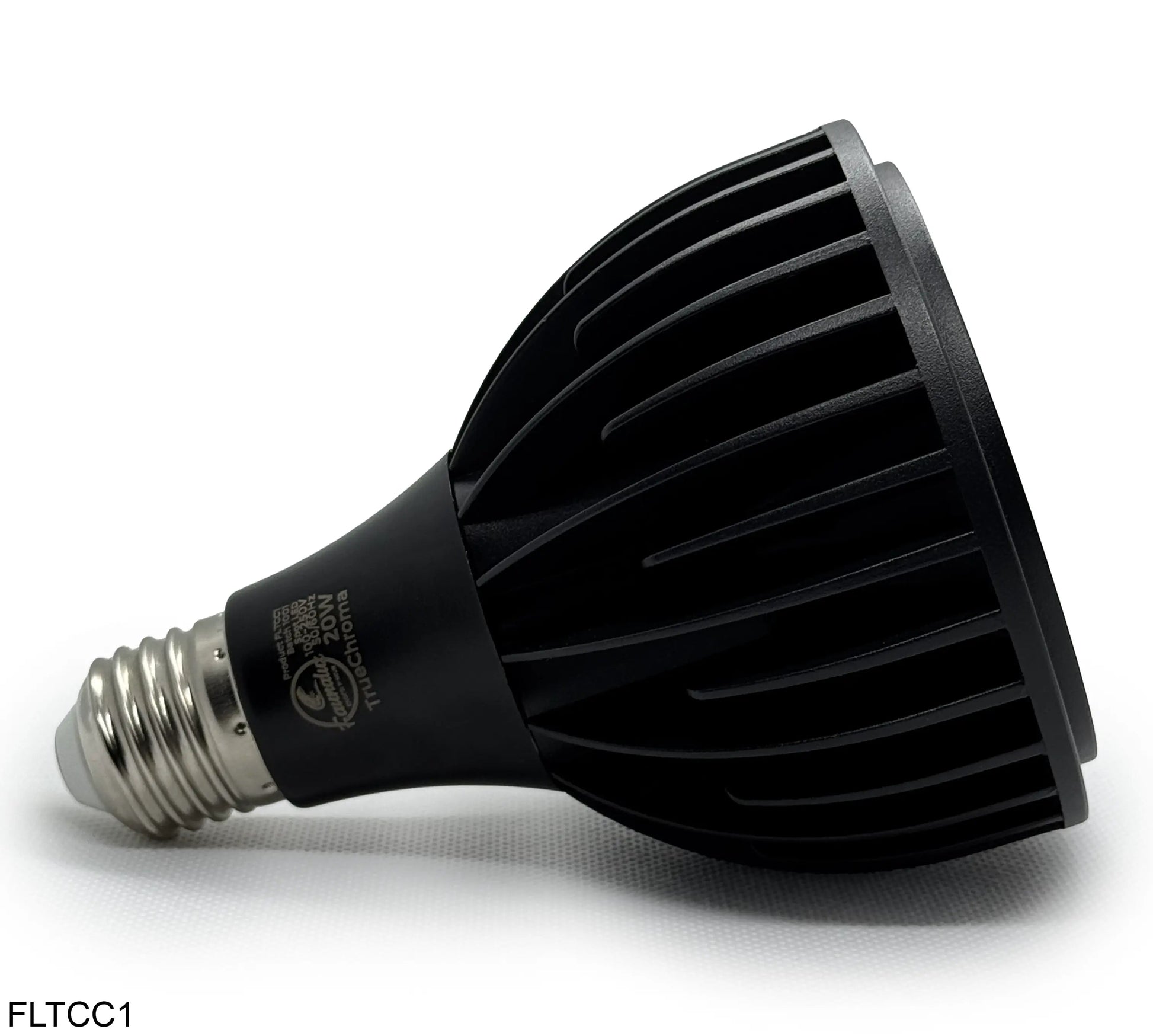 TrueChroma Spot LED - 20W - Faunalux - Lamp on side artwork